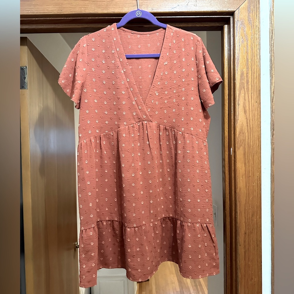 SHEIN L Bohemian Babydoll Dress